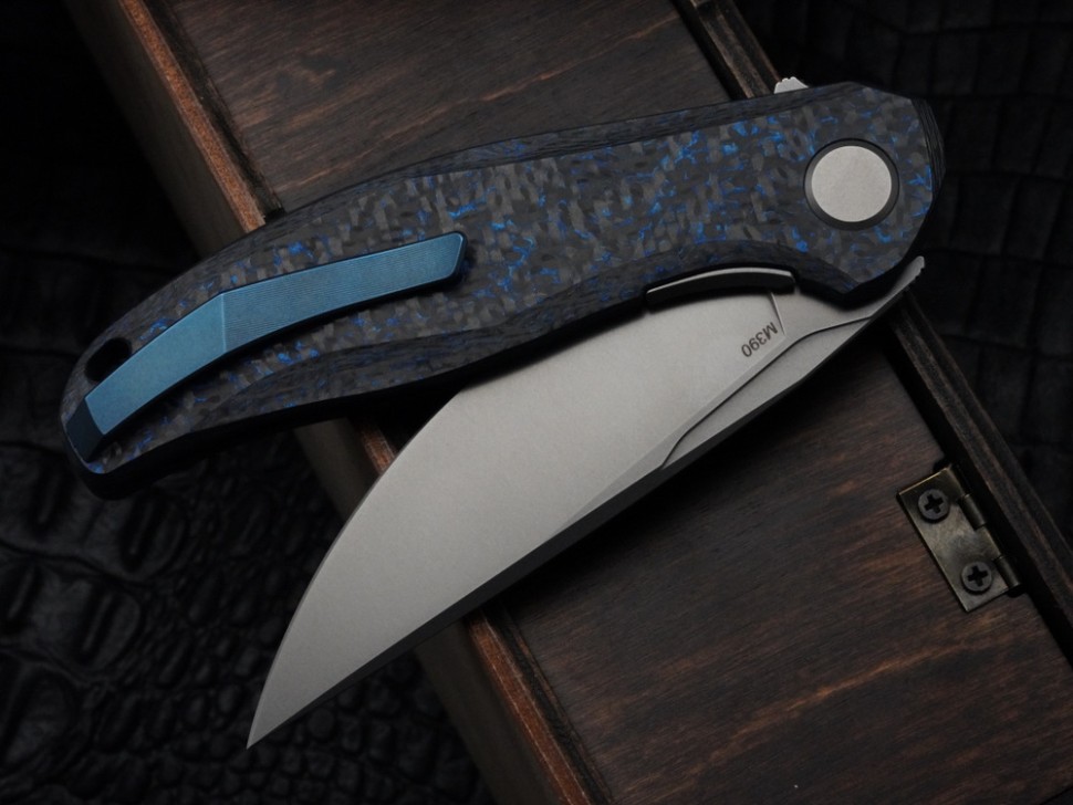 Shirogorov Stellar CF Double BLUE (M390, MRBS)
