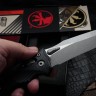 Microtech Amphibian RAM LOK Black Fluted G-10 & Apocalyptic M390MK 137RL-10APFLGTBK