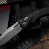 Microtech Amphibian RAM LOK Black Fluted G-10 & Apocalyptic M390MK 137RL-10APFLGTBK