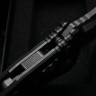 Microtech Amphibian RAM LOK Black Fluted G-10 & Apocalyptic M390MK 137RL-10APFLGTBK