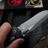 Microtech Amphibian RAM LOK Black Fluted G-10 & Apocalyptic M390MK 137RL-10APFLGTBK