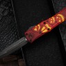 Microtech Knives Mini Hera Jack-o'-Lantern Halloween D/E M390MK Signature Series 1702M-1HWJLS