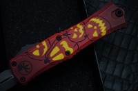 Microtech Knives Mini Hera Jack-o'-Lantern Halloween D/E M390MK Signature Series 1702M-1HWJLS