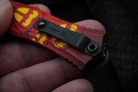 Microtech Knives Mini Hera Jack-o'-Lantern Halloween D/E M390MK Signature Series 1702M-1HWJLS