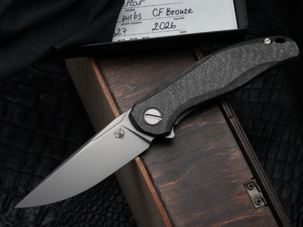 Shirogorov Stellar CF Double BRONZE (M390, MRBS)