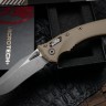 Microtech Amphibian RAM LOK Tan Fluted G-10 & Apocalyptic M390MK 137RL-10APFLGTTA