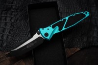 Microtech Socom Elite Tanto Edge Manual Turquoise Standard 161-1TQ