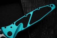 Microtech Socom Elite Tanto Edge Manual Turquoise Standard 161-1TQ