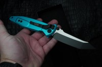 Microtech Socom Elite Tanto Edge Manual Turquoise Standard 161-1TQ