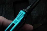 Microtech Socom Elite Tanto Edge Manual Turquoise Standard 161-1TQ