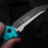 Microtech Socom Elite Tanto Edge Manual Turquoise Standard 161-1TQ