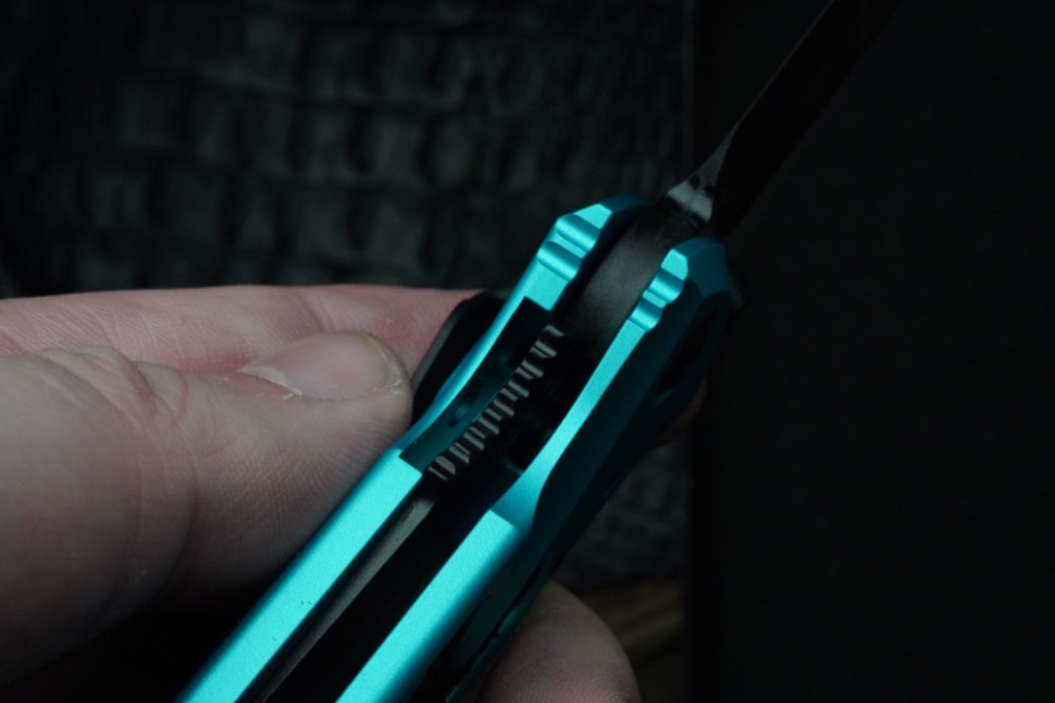 Microtech Socom Elite Tanto Edge Manual Turquoise Standard 161-1TQ