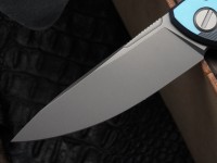 Shirogorov F95 T BLUE (M390, Ti, MRBS)