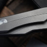 Uldanov R1 custom knife #25 (204P, Ti, Timascus)