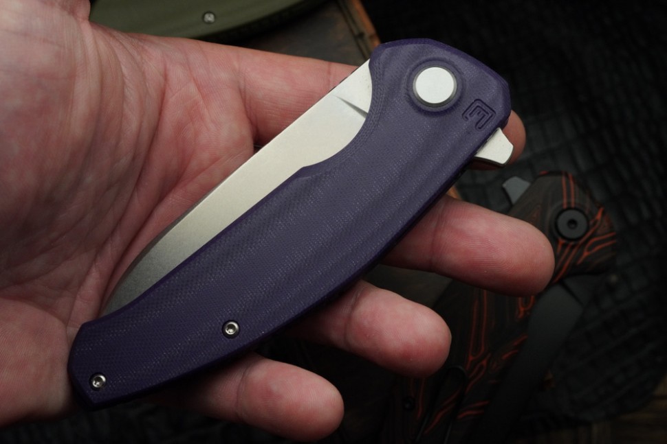 CKF Echo Natriks VIOLET (S35VN, G10, Pozdnyakov Design)