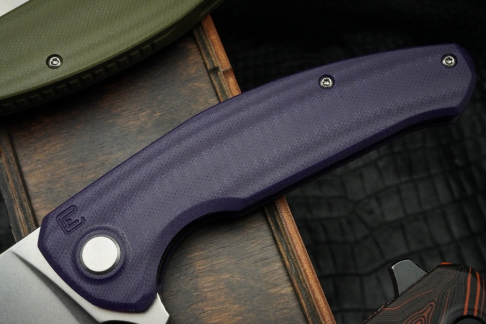 CKF Echo Natriks VIOLET (S35VN, G10, Pozdnyakov Design)