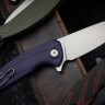 CKF Echo Natriks VIOLET (S35VN, G10, Pozdnyakov Design)