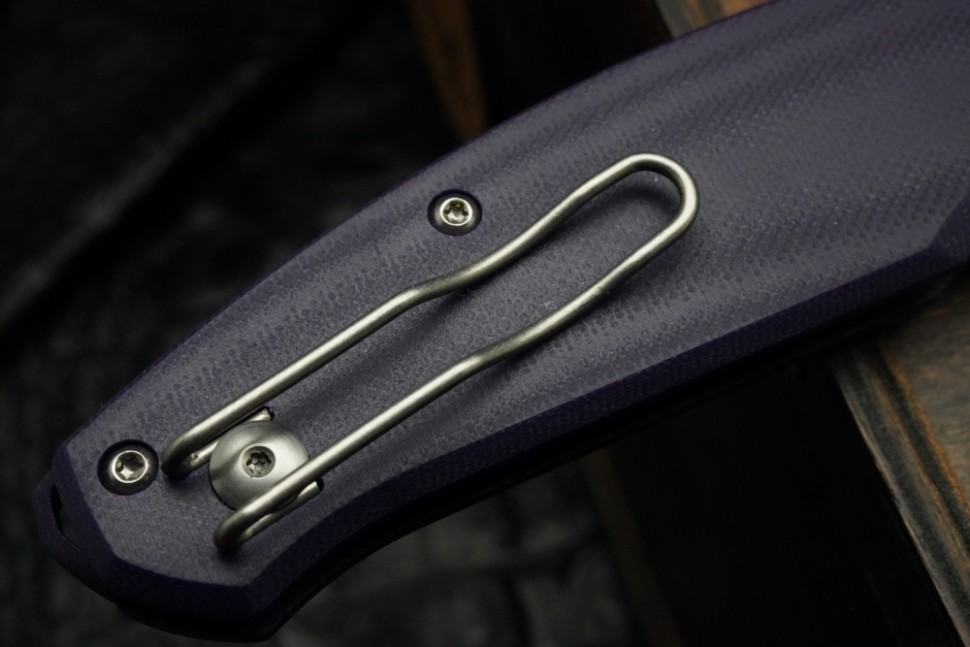 CKF Echo Natriks VIOLET (S35VN, G10, Pozdnyakov Design)