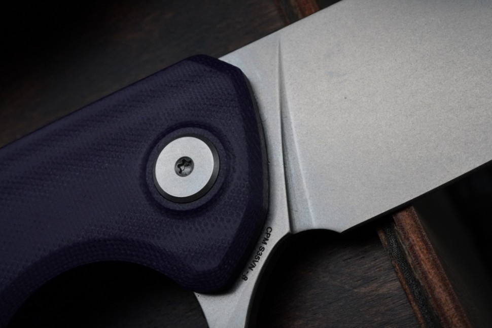 CKF Echo Natriks VIOLET (S35VN, G10, Pozdnyakov Design)