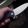 CKF Echo Natriks VIOLET (S35VN, G10, Pozdnyakov Design)