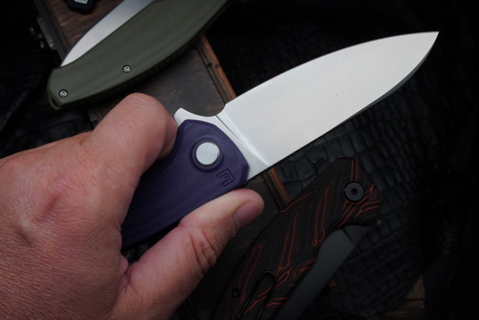 CKF Echo Natriks VIOLET (S35VN, G10, Pozdnyakov Design)