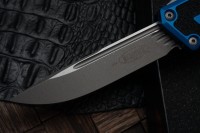 Microtech Scarab 2 Gen 3 Blue Handles w/ S/E Spine Fluted Apocalyptic M390MK 1278-10APBL