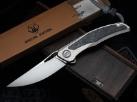 Shirogorov Quantum WKM - S90V - White CarboTi