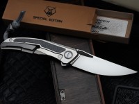 Shirogorov Quantum WKM - S90V - White CarboTi