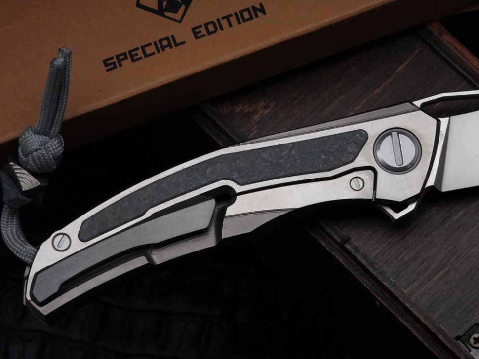 Shirogorov Quantum WKM - S90V - White CarboTi