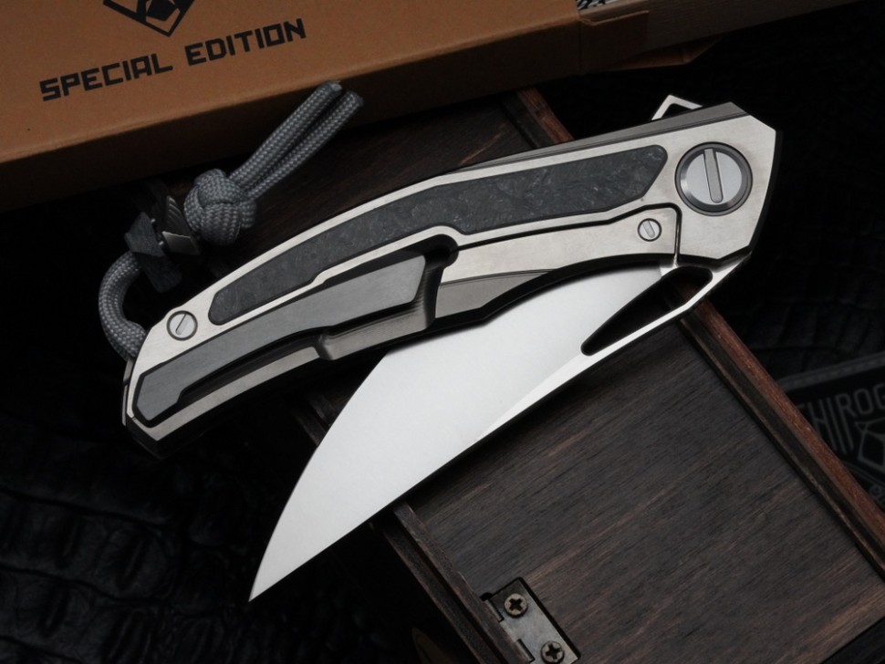 Shirogorov Quantum WKM - S90V - White CarboTi
