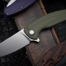 CKF Echo Natriks GREEN (S35VN, G10, Pozdnyakov Design)