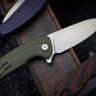 CKF Echo Natriks GREEN (S35VN, G10, Pozdnyakov Design)