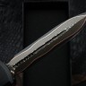 Microtech Marfione Select Ultratech ZBP D/E Baker Forge TigerMai w/ Hefted Black Handle & DLC Accents 1122-16MS1