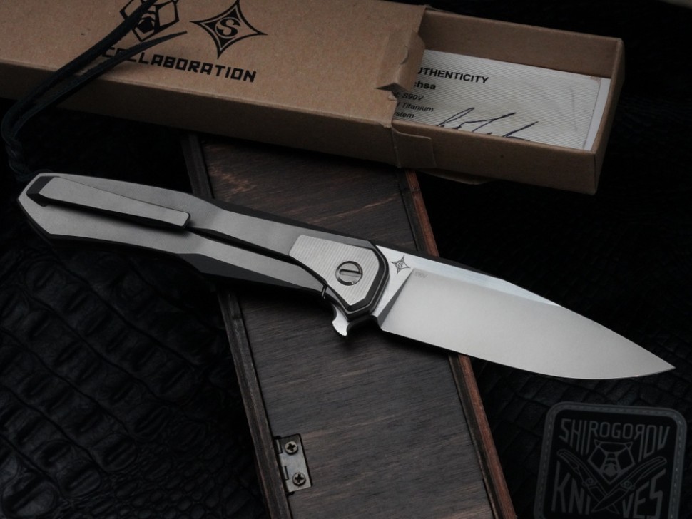 Shirogorov Limited Edition Scott Cook Design Lochsa – S90V Blade