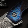 CKF Justice Mini Full-dressed, Damasteel, integral ZircuTi handle