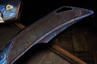 CKF Justice Mini Full-dressed, Damasteel, integral ZircuTi handle