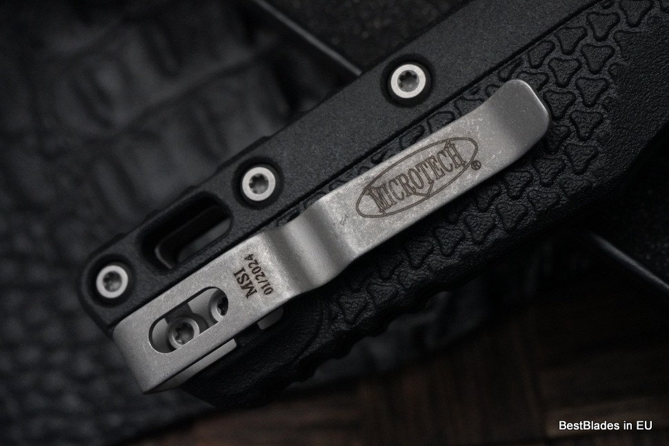 Microtech Knives MSI RAM LOK Black Polymer & M390MK Apocalyptic Standard 210T-10APPMBK