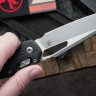 Microtech Knives MSI RAM LOK Black Polymer & M390MK Apocalyptic Standard 210T-10APPMBK