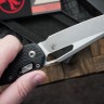 Microtech Knives MSI RAM LOK Black Polymer & M390MK Apocalyptic Standard 210T-10APPMBK