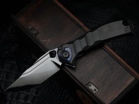 Integral RATAX collab (CKF, Marfione, Konygin) - BW handle, DLC mirror blade