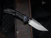 Integral RATAX collab (CKF, Marfione, Konygin) - BW handle, DLC mirror blade